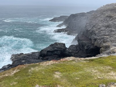 Blowholes in the basalt of Cape Bridgewater