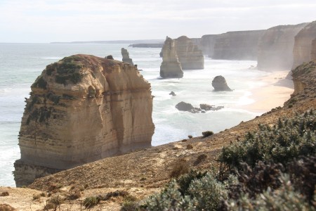 12 Apostles, some fallen.