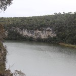 Cliff above the Glenelg river