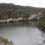 Cliffs in the Glenelg gorge