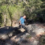 Coming up from Campbells creek.