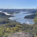 Freeway Bridge crossing the Hawksbury River.