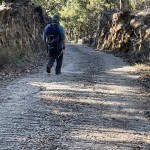 Steep concrete section.