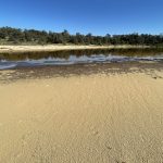 Lagoon behind Meringo Beach.
