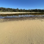 Lagoon behind Meringo Beach.