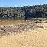 Lagoon and forest at Meringo Beach.